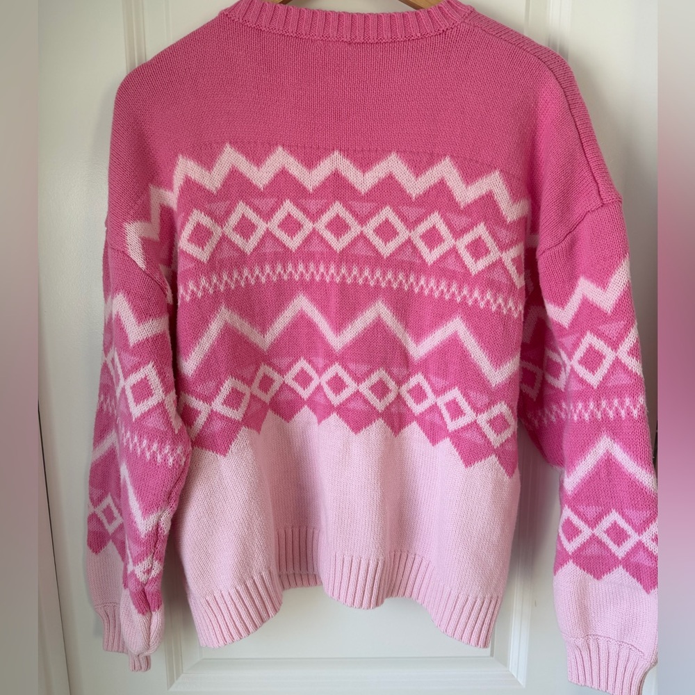 Small Le Lis Pink Sweater - Picture 8 of 10